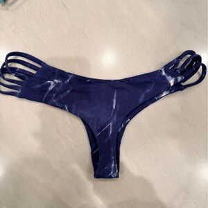 Midori Blue Tie-Dye Bikini Bottom